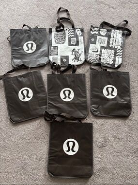 Lululemon Reusable Tote Bags - Set